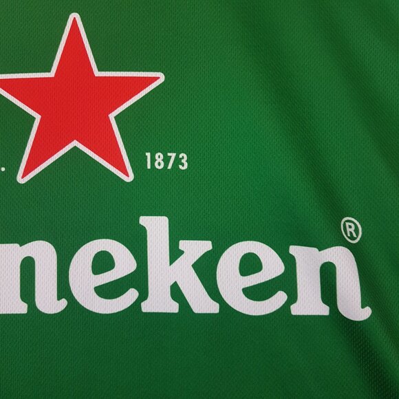 Vintage HEINEKEN Tee Shirt Large US L Beer Shirt - Picture 8 of 16